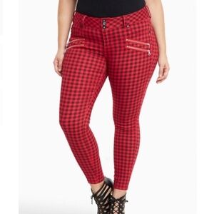Torrid checkered jeggings